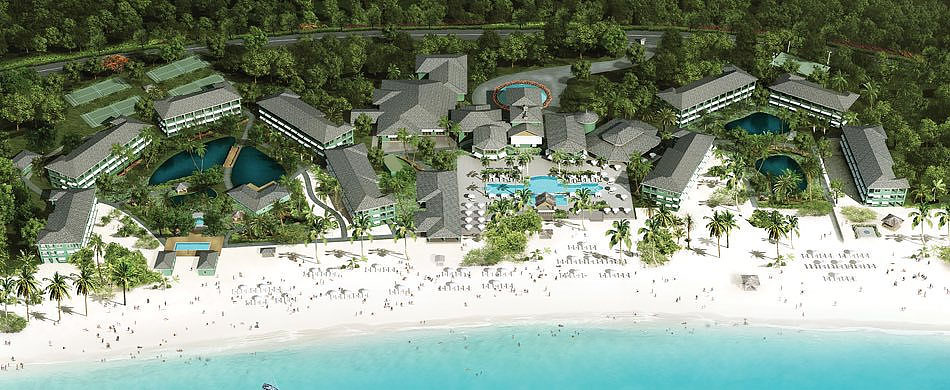 Negril resort map